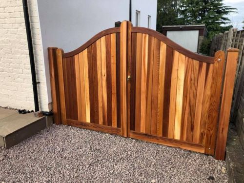 Click Here To Enlarge This Photo Of Cedar Gates