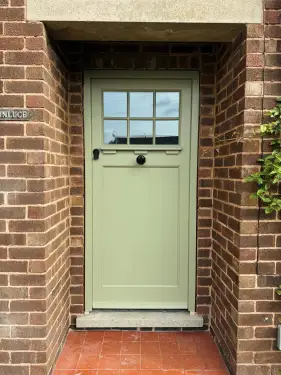 Click Here To Enlarge This Photo Of Premium Accoya Door & Frame Installation in Quarndon, Derbyshire