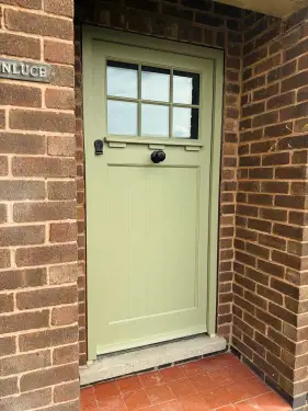 Click Here To Enlarge This Photo Of Premium Accoya Door & Frame Installation in Quarndon, Derbyshire