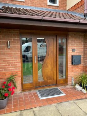 Click Here To Enlarge This Photo Of Bespoke Accoya Door