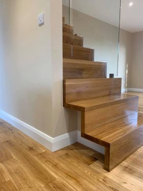 Click Here To Enlarge This Photo Of European Oak Stairs