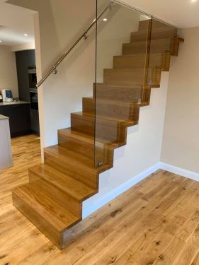 Click Here To Enlarge This Photo Of European Oak Stairs