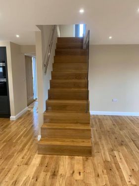 Click Here To Enlarge This Photo Of European Oak Stairs