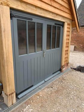 Click Here To Enlarge This Photo Of Hardwood Garage Doors