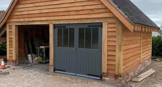 Hardwood Garage Doors
