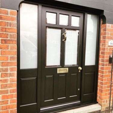 Click Here To Enlarge This Photo Of Accoya Door and Frame