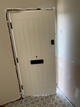 Click Here To Enlarge This Photo Of Accoya Door and Frame