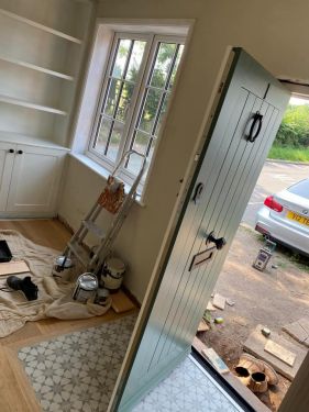Click Here To Enlarge This Photo Of Accoya Door and Frame