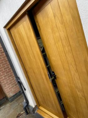 Click Here To Enlarge This Photo Of Accoya Garage Doors