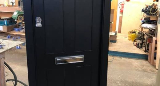 Red Grandis Door