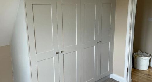 Fitted Oak Bedroom Wardrobes
