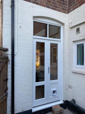 Click Here To Enlarge This Photo Of Accoya Bifold Doors and Sash Windows