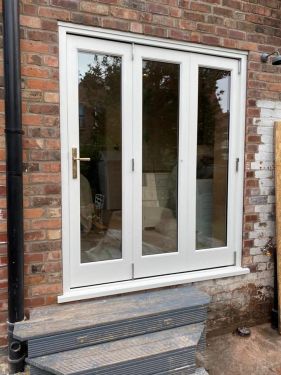Click Here To Enlarge This Photo Of Accoya Bifold Doors and Sash Windows