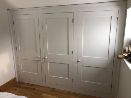 Click Here To Enlarge This Photo Of Front Door and Shaker Cupboards