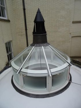 Click Here To Enlarge This Photo Of Accoya Circular Roof Lantern
