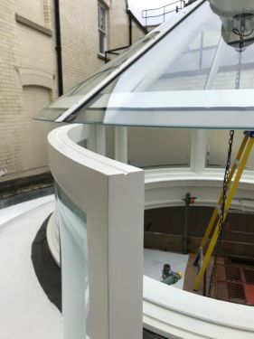Click Here To Enlarge This Photo Of Accoya Circular Roof Lantern