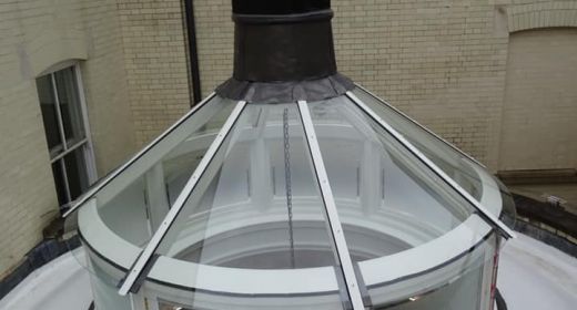 Accoya Circular Roof Lantern