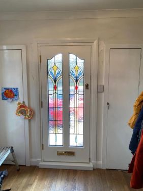 Click Here To Enlarge This Photo Of Accoya Front Door and Windows