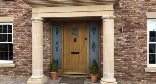 European Oak Door and Frame
