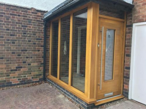 Click Here To Enlarge This Photo Of Accoya Porch, Nottingham