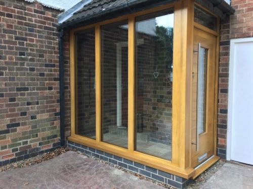 Click Here To Enlarge This Photo Of Accoya Porch, Nottingham