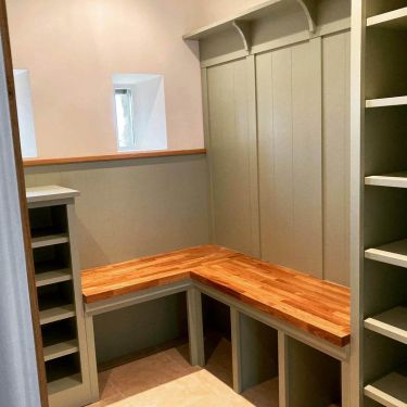 Click Here To Enlarge This Photo Of Bespoke Boot Room