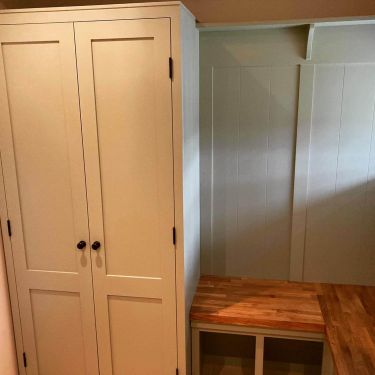 Click Here To Enlarge This Photo Of Bespoke Boot Room