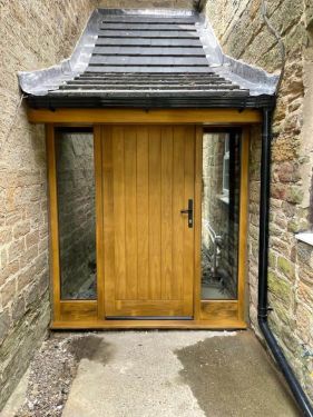 Click Here To Enlarge This Photo Of Accoya Door and frame