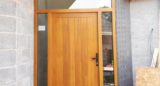 Idigbo Hardwood Door and frame