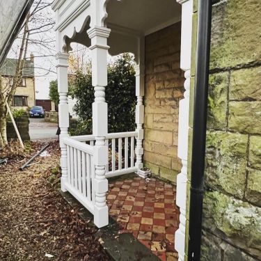 Click Here To Enlarge This Photo Of Sepele Hardwood Porch Replacement