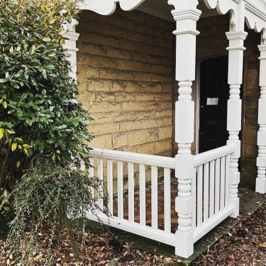Click Here To Enlarge This Photo Of Sepele Hardwood Porch Replacement