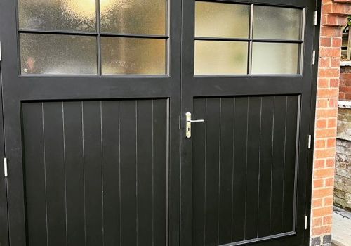 Click Here To Enlarge This Photo Of Hardwood Garage Doors