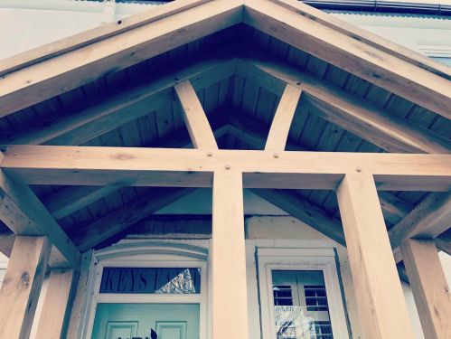 Click Here To Enlarge This Photo Of Oak Porch