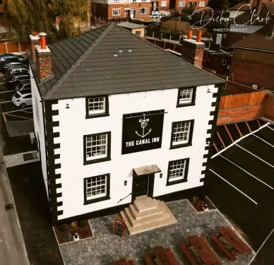 Click Here To Enlarge This Photo Of Restoration Of The Canal Inn In Derbyshire