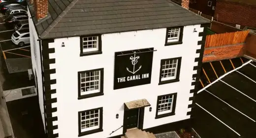 Restoration Of The Canal Inn In Derbyshire