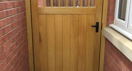 Pre-spray Finished Hardwood Gate