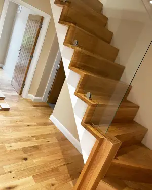 Click Here To Enlarge This Photo Of Flush Casement Windows & Oak Stairs
