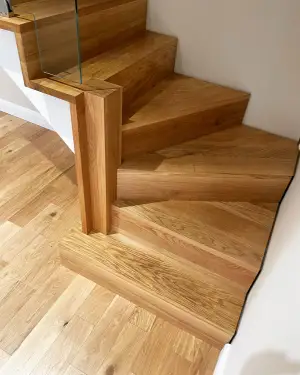 Click Here To Enlarge This Photo Of Flush Casement Windows & Oak Stairs