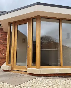 Click Here To Enlarge This Photo Of Idigbo Hardwood Porch Installation, Nottingham