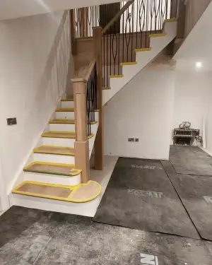 Click Here To Enlarge This Photo Of Bespoke Staircase Installation, North Nottinghamshire