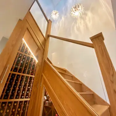 Click Here To Enlarge This Photo Of Custom Oak Staircase In Nottingham