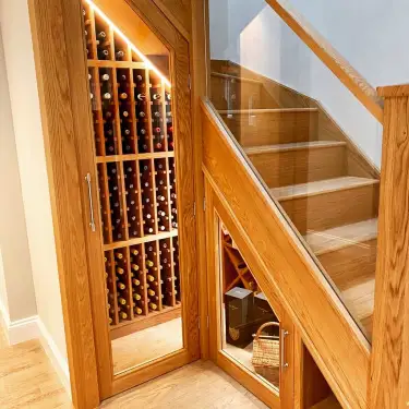 Click Here To Enlarge This Photo Of Custom Oak Staircase In Nottingham