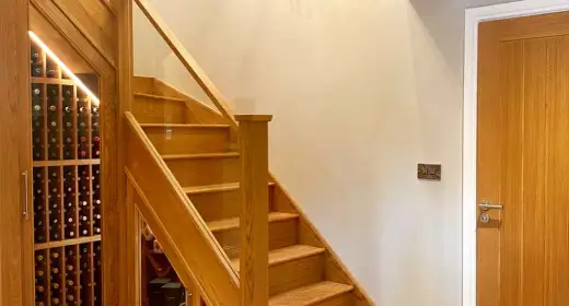 Custom Oak Staircase In Nottingham