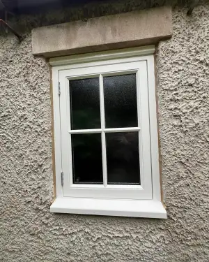Click Here To Enlarge This Photo Of French Casement Windows - Winster, Derbyshire
