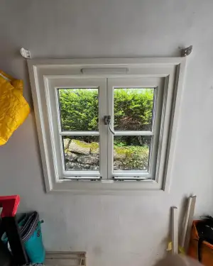 Click Here To Enlarge This Photo Of French Casement Windows - Winster, Derbyshire