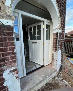 Click Here To Enlarge This Photo Of Bespoke Wooden Doors In Nottingham