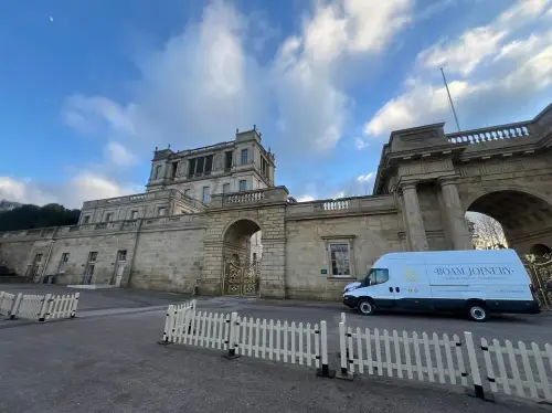 Click Here To Enlarge This Photo Of Bespoke European Oak Furniture – Chatsworth House, Derbyshire