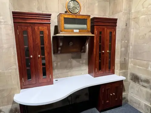 Click Here To Enlarge This Photo Of Bespoke European Oak Furniture – Chatsworth House, Derbyshire
