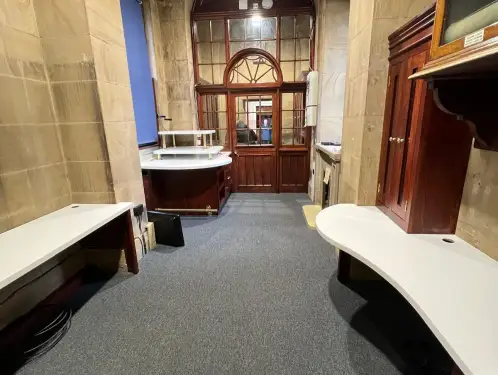 Click Here To Enlarge This Photo Of Bespoke European Oak Furniture – Chatsworth House, Derbyshire