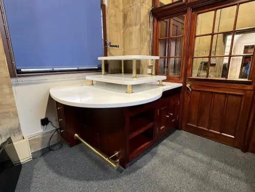 Click Here To Enlarge This Photo Of Bespoke European Oak Furniture – Chatsworth House, Derbyshire